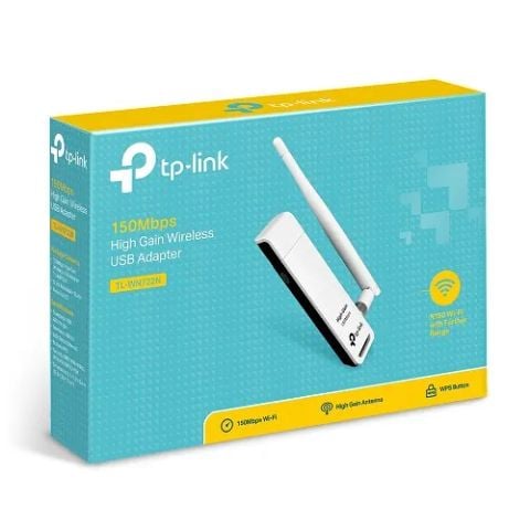  USB Wifi (hight gain) chuẩn N tốc độ 150Mbps TP-Link TL- WN722N 
