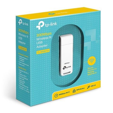  USB Wifi siêu nhỏ chuẩn N tốc độ 300Mbps TP-Link TL- WN821N 