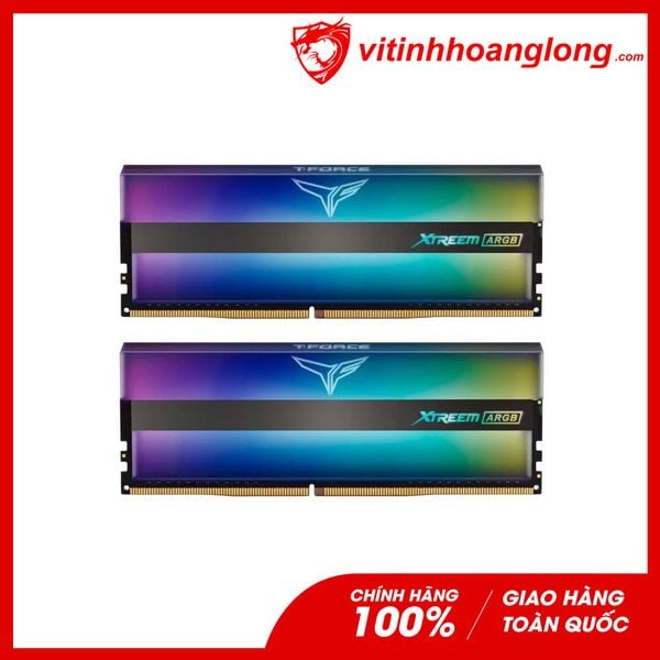 Ram PC DDR4 TeamGroup 16G Bus 3200 T-Force XTREEM ARGB Gaming (TF10D48G3200HC16CBK) (2x 8GB)