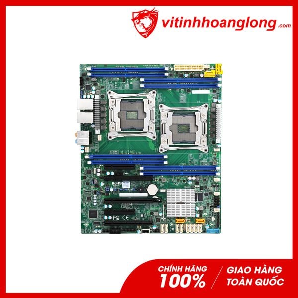 Mainboard Server SuperMicro MBD-X10DAL-i-O hỗ trợ V4/ V3, 2 CPU socket 2011-3