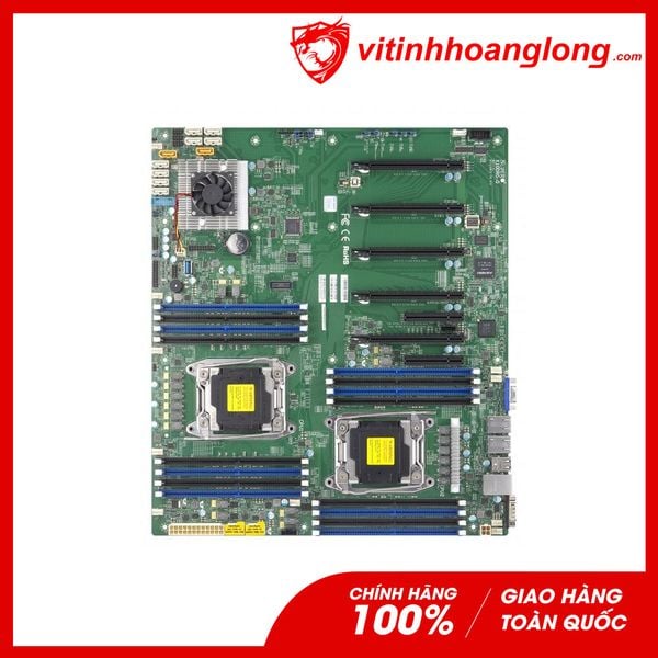 Mainboard Server SuperMicro MBD-X10DRG-Q-B hỗ trợ V4/ V3, 2 CPU LGA-2011-3