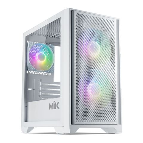  Thùng máy Case MIK Morax 3FA - Trắng 