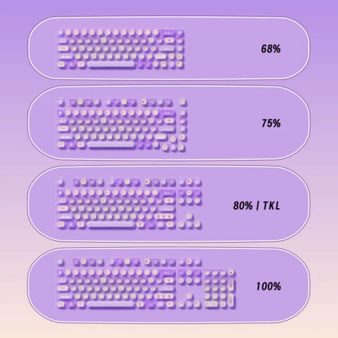  Keycap Akko Swan Sonata Keycap set 