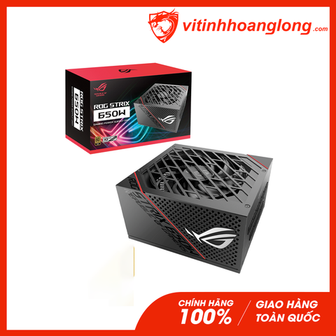  Nguồn máy tính Asus ROG Strix 650W 80 Plus Gold Modular (ROG-STRIX-650G) 