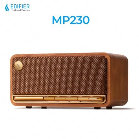  Loa Bluetooth 5.0 EDIFIER MP230 | Thiết kế cổ điển | Vỏ gỗ chống dội âm 