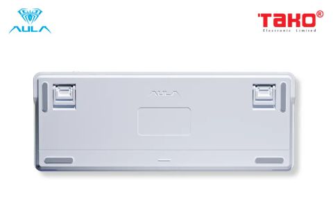  BÀN PHÍM CƠ GAMING CÓ DÂY AULA F87 (Phiên bản đen + trắng + xanh dương/Grey Wood V4 switch) 