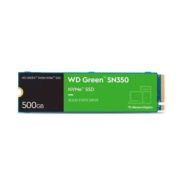  Ổ cứng SSD WD Green 500G SN350 | NVMe PCIe Gen3x4 (WDS500G2G0C) 