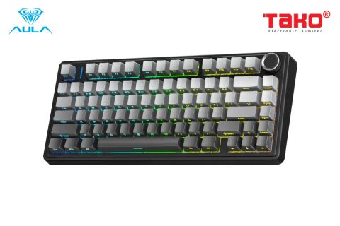  BÀN PHÍM CƠ GAMING 3 MODE AULA F75 PRO (Phiên bản Black gradient/Reaper switch) 