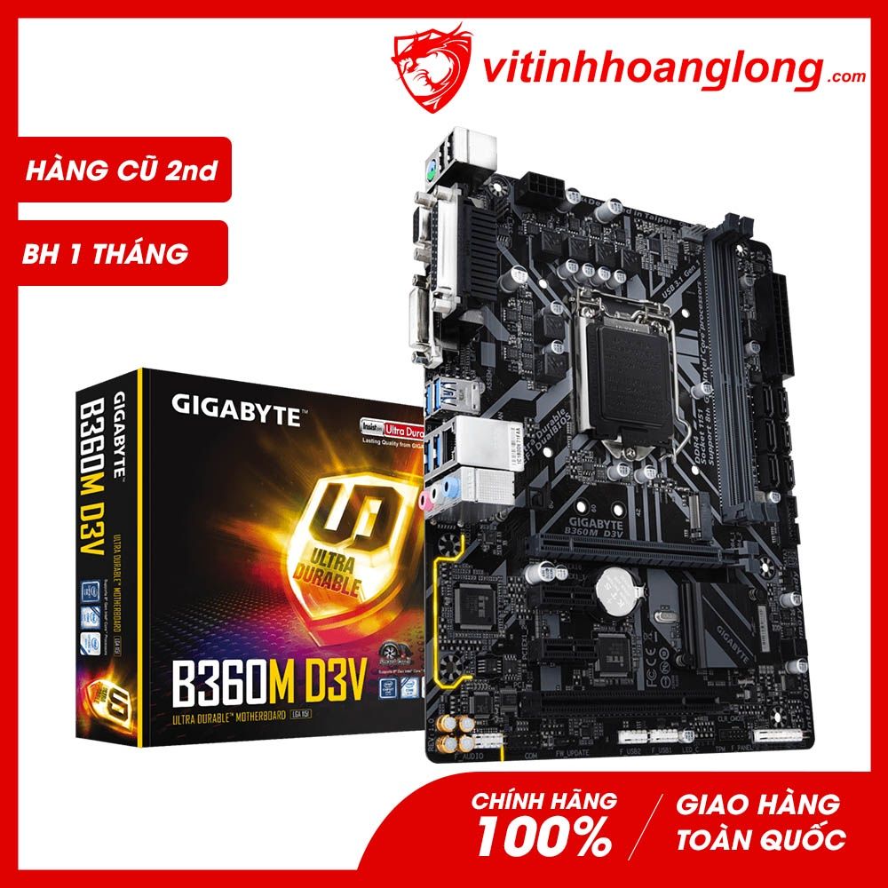 Main B360 hỗ trợ CPU dưới đây