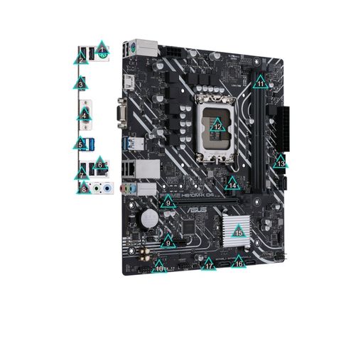  Mainboard Asus PRIME H610M K D4 