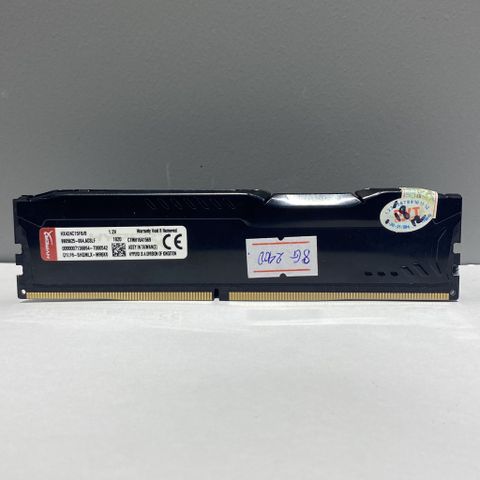  Ram PC Kingston HyperX Fury Black 8GB 2400MHz DDR4 HX424C15FB2/8 Hãng Cũ 