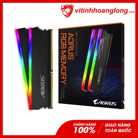  Ram PC Gigabyte AORUS DDR4 RGB 16GB ( 2×8GB ) bus 3333MHz GP-ARS16G33 