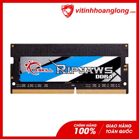  Ram Laptop Gskill 16GB DDR4 bus 3200 RIPJAWS (F4-3200C22S-16GRS) - Hàng Chính Hãng 