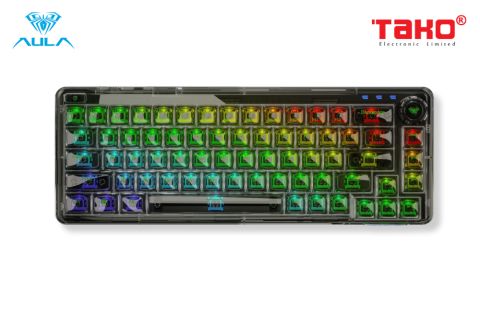  BÀN PHÍM CƠ GAMING 3 MODE AULA F68 