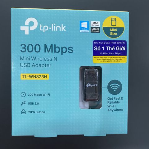  USB Thu wifi TP-Link TL-WN823N 300Mbps 