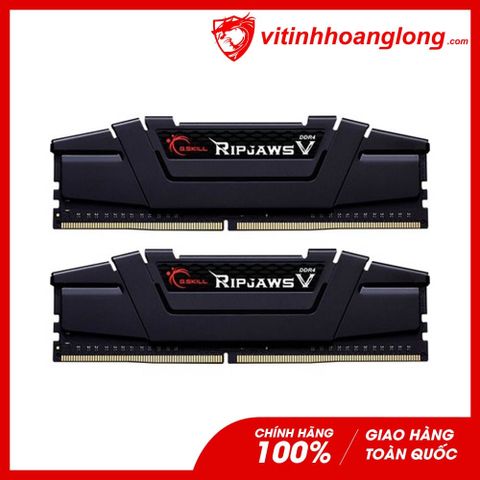  Ram PC máy bàn G.Skill Ripjaws V 16GB (2x8GB) DDR4 3200MHz (F4-3200C16D-16GVKB) 