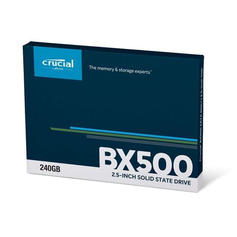  Ổ cứng SSD Crucial  BX500 3D NAND SATA 2.5inch 240GB, R/W: 540/500 (MB/s) 