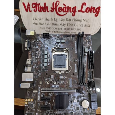  Mainboard | Bo mạch chủ MSI B360M PRO-VH Hàng cũ BH 1 Tháng 