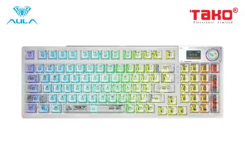  BÀN PHÍM CƠ GAMING 3 MODE AULA F98 Pro 