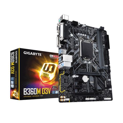  Mainboard GIGABYTE B360M-D3V hàng cũ 