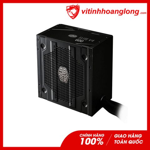  Nguồn máy tính Cooler Master Elite 600W V4 (80 Plus /Màu Đen) 