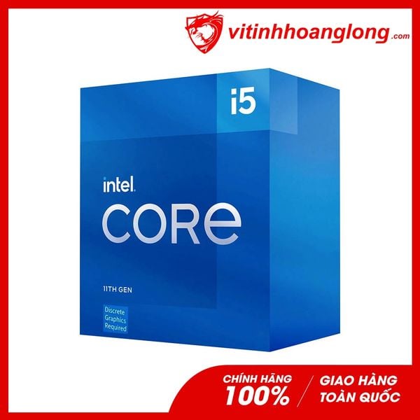 Bộ vi xử lý CPU Intel Core i5 11400F thích hợp cho game thủ