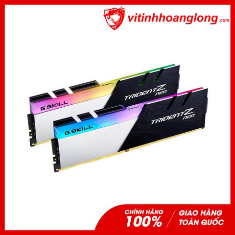  Ram PC máy bàn G.Skill TRIDENT Z Neo RGB 32GB (2x16GB) DDR4 3600MHz (F4-3600C18D-32GTZN) 