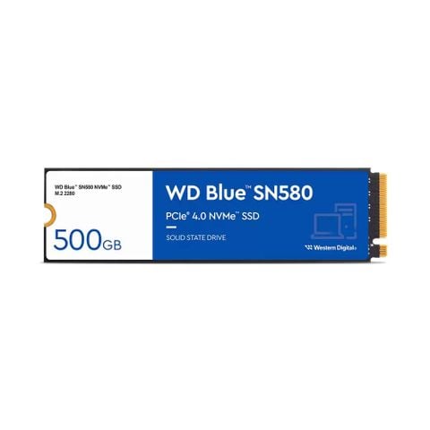  Ổ cứng SSD WD Blue SN580 500GB NVMe (WDS500G3B0E) 