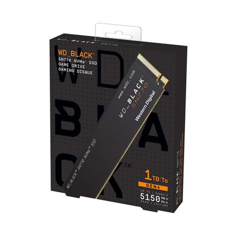  Ổ cứng SSD WD Black SN770 1TB | PCIe, Gen 4x4, NVMe M.2 - WDS100T3X0E 