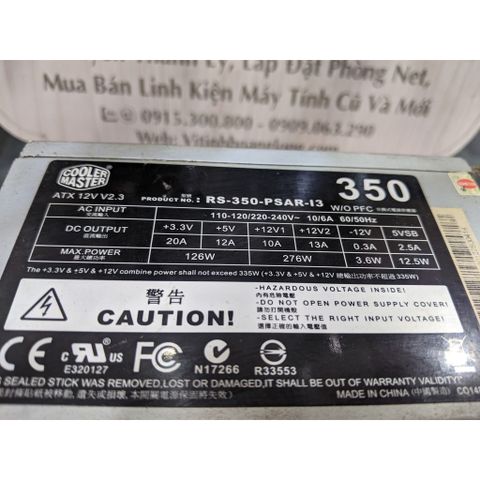  Nguồn máy tính PSU Cooler Master Elite - 350W - Hàng cũ 2nd 