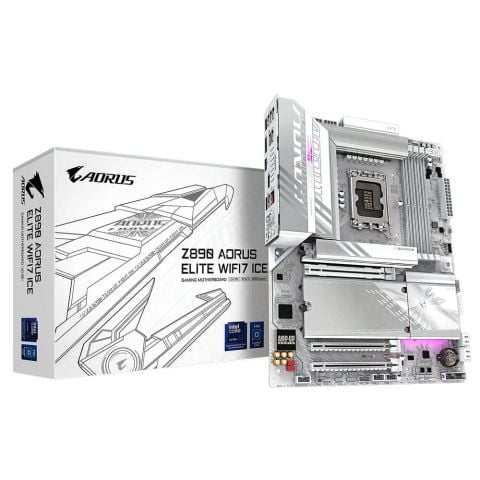  Mainboard Gigabyte Z890 AORUS ELITE WIFI7 ICE - White 