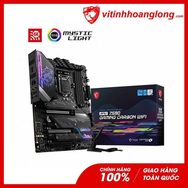 Mainboard - Bo mạch chủ vi tính MSI MPG Z590 Gaming Carbon Wifi