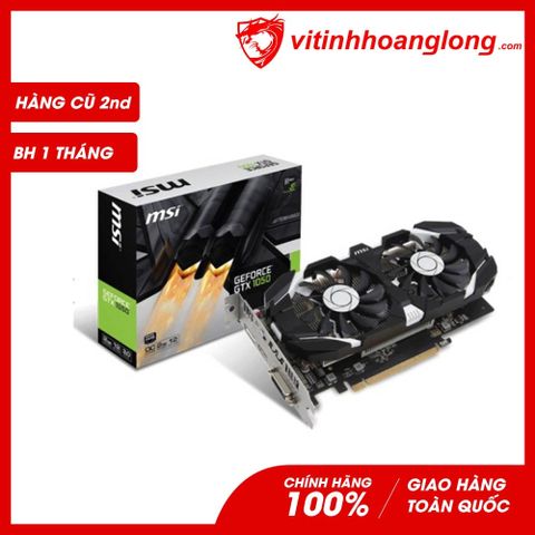  Card màn hình MSI GTX1050 2GB - HÀNG CŨ - BH 1T 