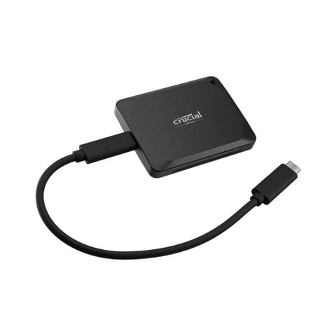  Ổ cứng SSD di động Crucial X10 Pro 1TB , Cổng giao tiếp USB type C, USB 3.2 Gen-2 2x2 (20Gb/s) 1TB R/W : 2.100/2.000 (MB/s) 