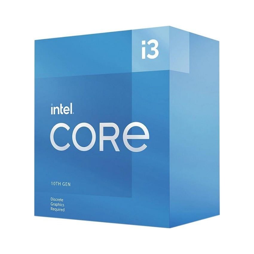  CPU Intel Core i3 10105F (3.70 Up to 4.40GHz, 6M, 4 Cores 8 Threads) Tray Không Fan 