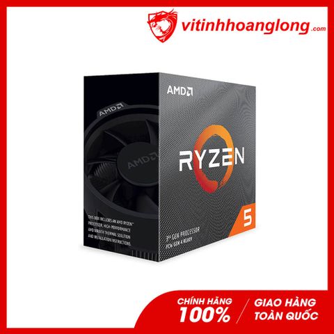  CPU AMD Ryzen 5 PRO 4650G ( 3.7 GHz Upto 4.2 GHz with boost, 6 Nhân 12 Luồng, Cache 11MB, Socket AM4, 65W ) + Wraith Stealth Cooler 