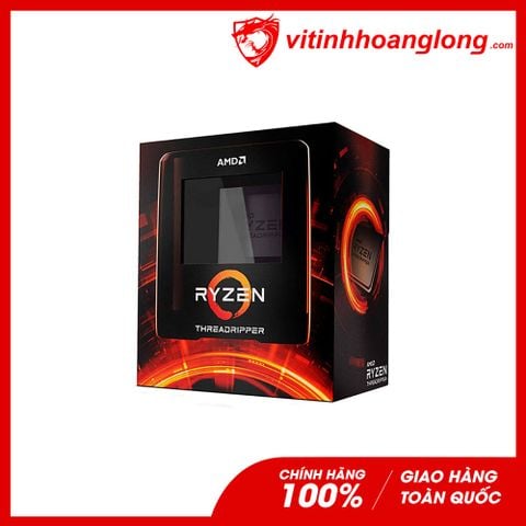  CPU AMD Ryzen Threadripper 3960X ( 3.8 GHz Upto 4.5 GHz Max boost, 24 Nhân 48 Luồng, Cache 140MB, Socket sTRX4, 280W, No Integrated Graphics (Graphic Card Required) ) 