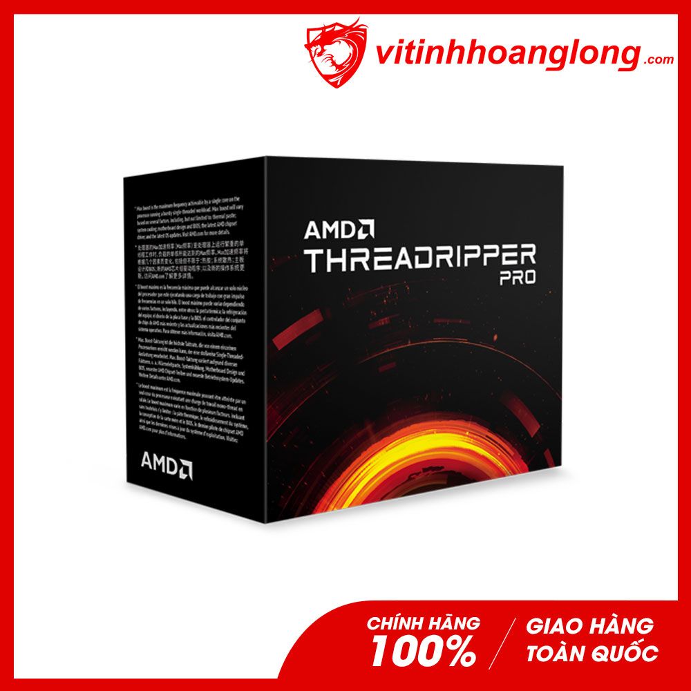 CPU AMD Ryzen Threadripper Pro 3975WX (4.2 GHz, 32 Nhân 64 Luồng, 144MB, Socket sWRX8, 280W )