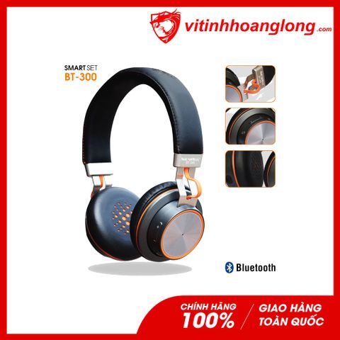  Tai nghe Bluetooth Soundmax BT 300 Chuẩn 4.1 (Grey) 