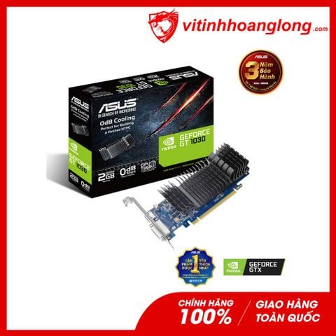  Card màn hình VGA Asus Geforce GT 1030 2GB GDDR5 Silent BRK (GT1030-SL-2G-BRK) 