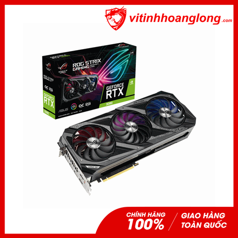  Card màn hình VGA Asus Geforce RTX 3080 Rog Strix Edition 12GB GDDR6X 