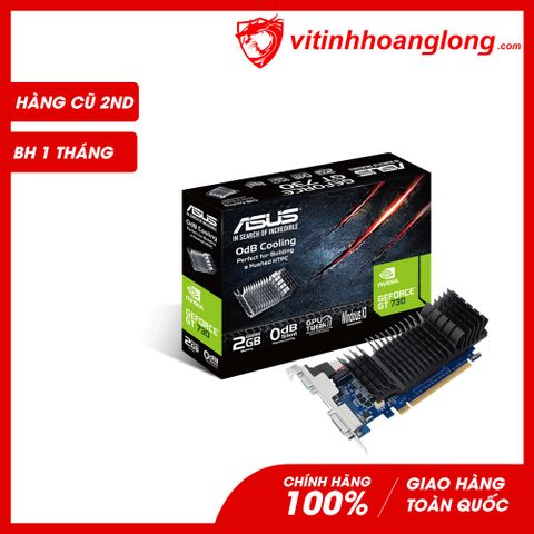  Card màn hình VGA Asus GT 730 2G DDR5 Cũ 