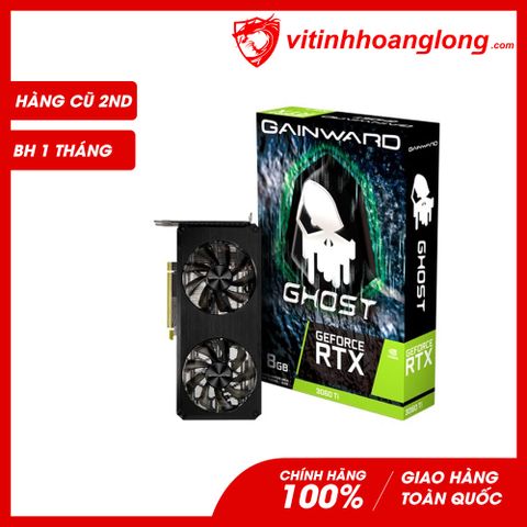  Card màn hình VGA Gainward RTX 3060Ti 8G GDDR6 Ghost Cũ 