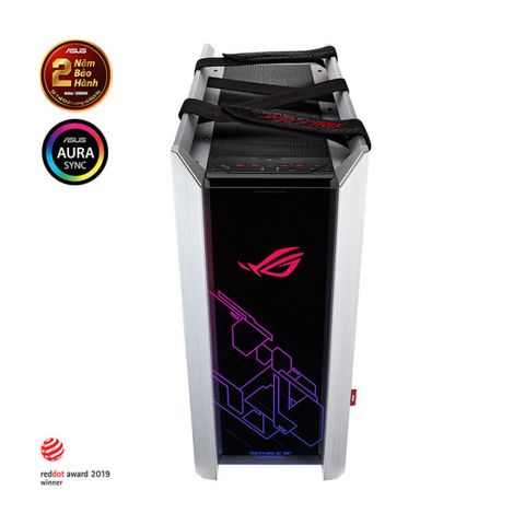  Thùng máy Case Asus ROG Strix Helios GX601 Tempered Glass Gaming (Mid Tower/Màu Đen/Led RGB) 