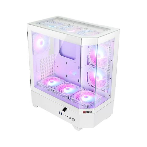  Thùng máy Case Magic Vila Ultra - Trắng | E-ATX, không Fan 