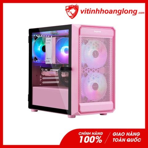  Vỏ Case máy tính Segotep Artist 2F RGB Pink Hồng 