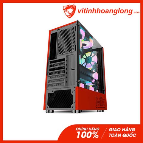  Vỏ Case máy tính Mik DT03 RED LUFFY (No Fan) 