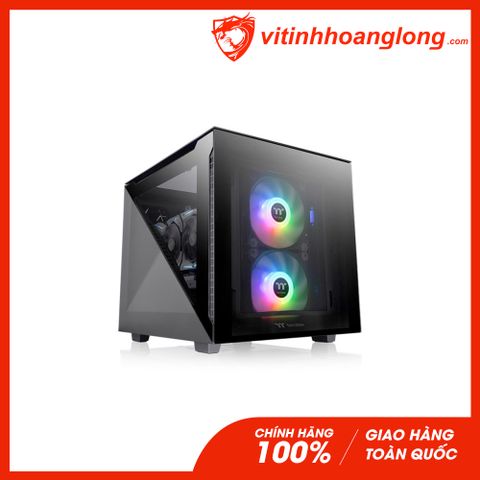  Vỏ Case máy tính Thermaltake Divider 200 TG Black/M-ATX/1FAN 200mm+1 fan 