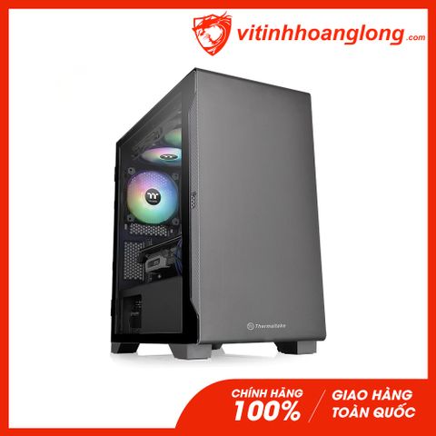  Vỏ Case máy tính Thermaltake S100 TG Black/M-ATX (1 Fan) 