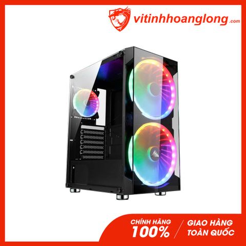  Vỏ Case máy tính Vsp FA-405 Có Sẵn 2 Fan 20cm 